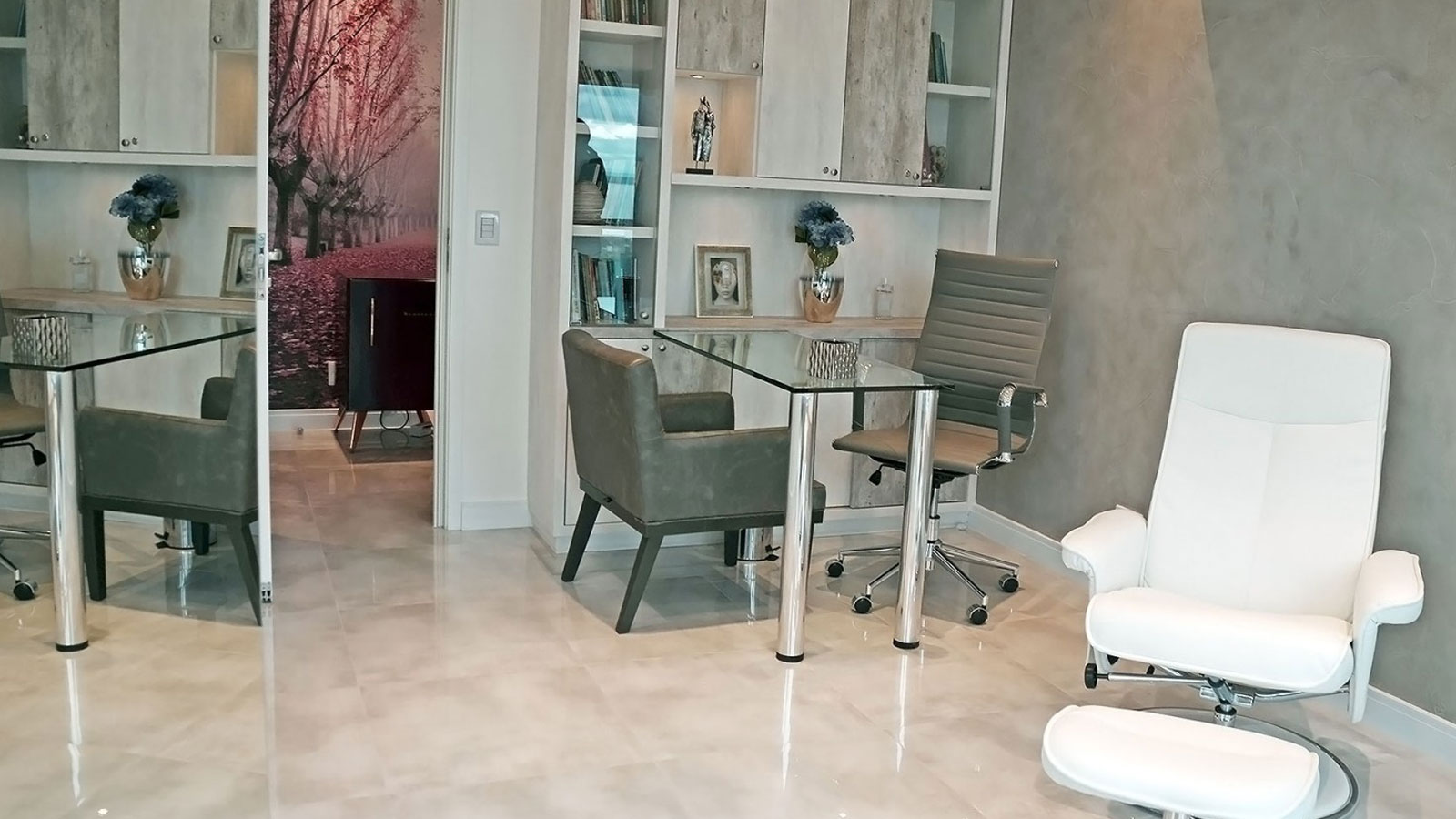 Ambiente acolhedor para Terapia